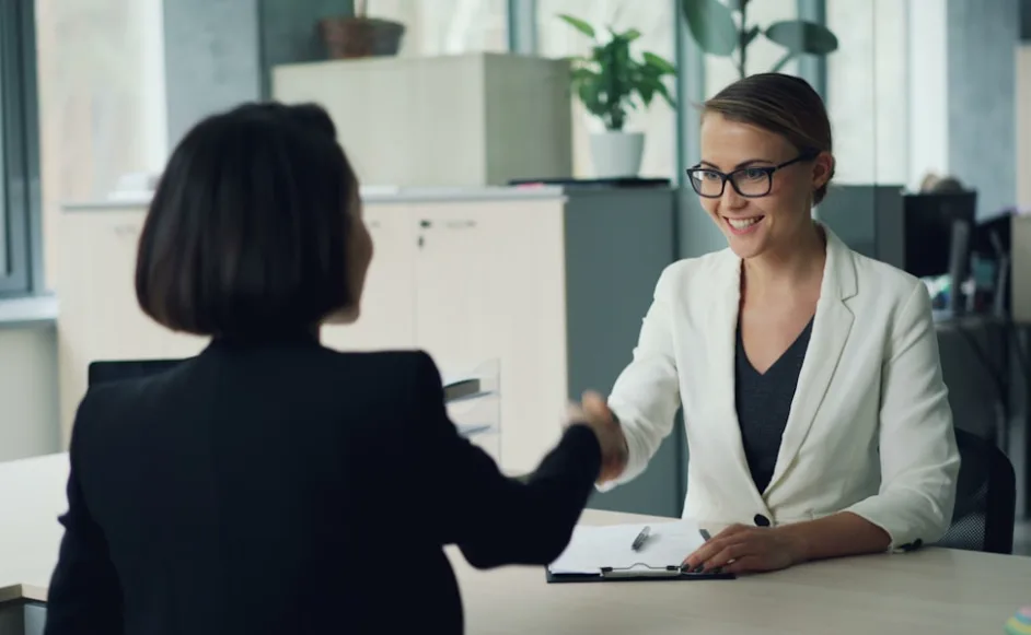 Buyers reviewing a proposal